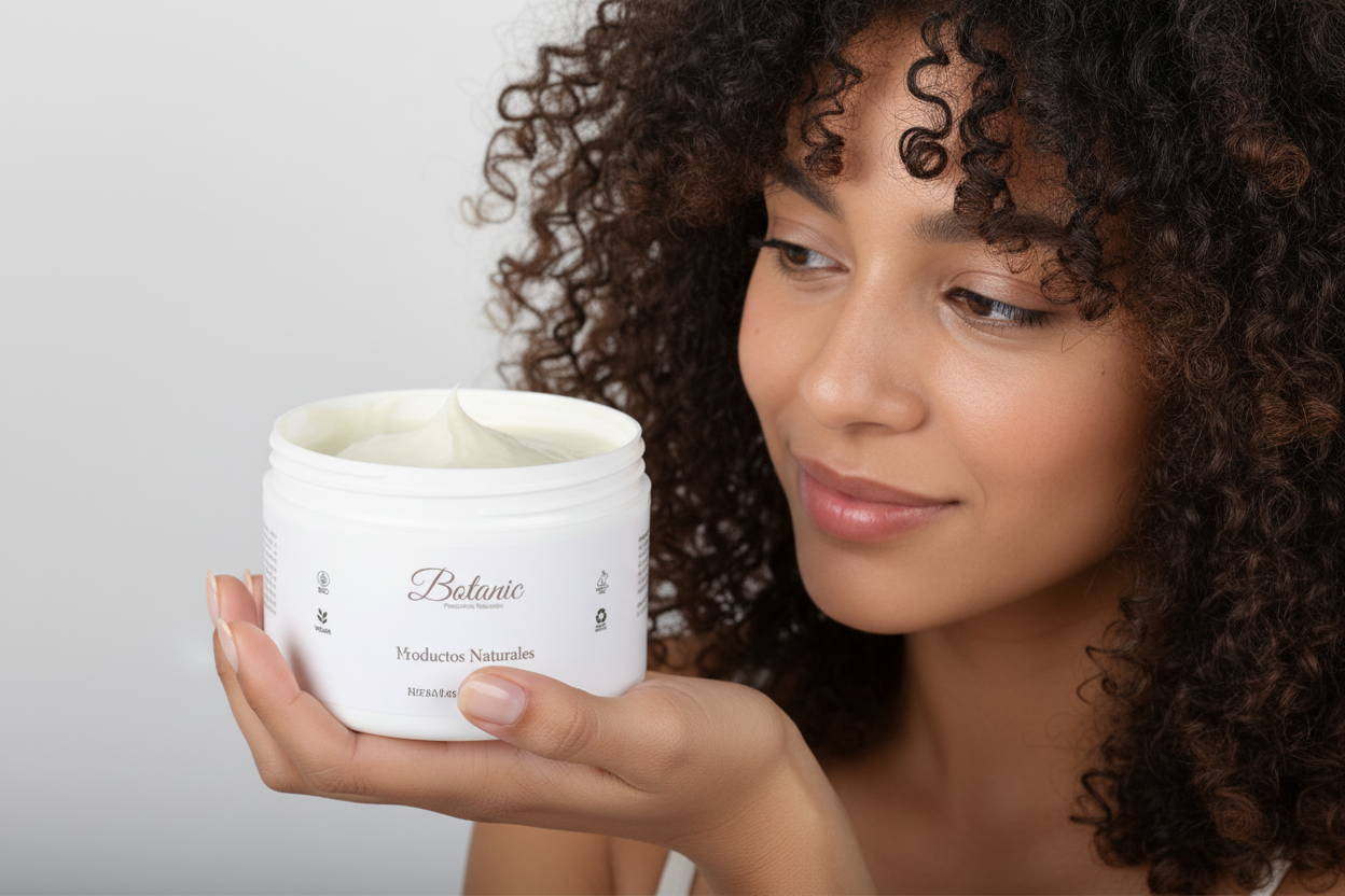Mascarilla Hidratante Antifrizz · Pelo Afro